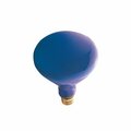 Happylight 150-Watt Incandescent Plant Grow R40 Reflector, Medium Base, Blue, 12PK HA188873
